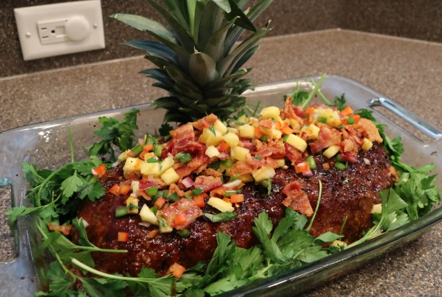 Hawaiian style meatloaf