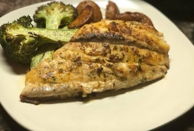 Pan Seared Redfish