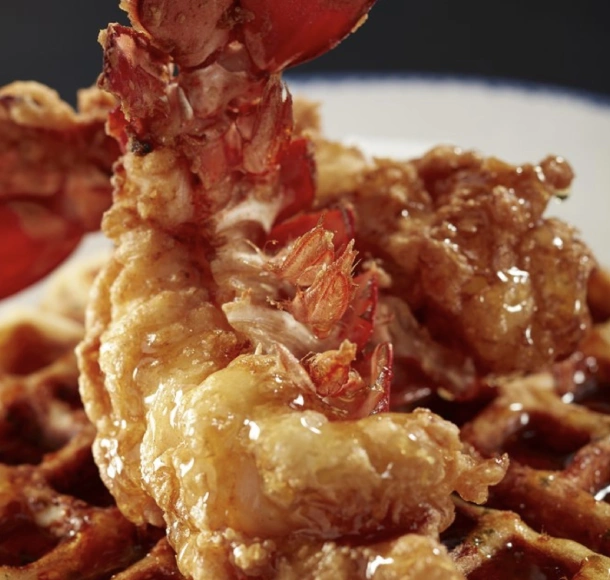 Fried Lobster & Waffles